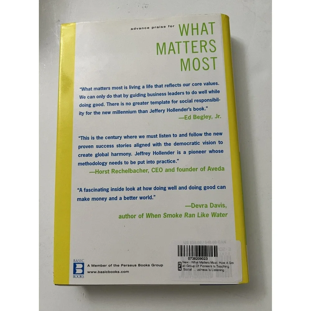 Doing More With Less By‎ Bruce Piasecki Hardcover Book